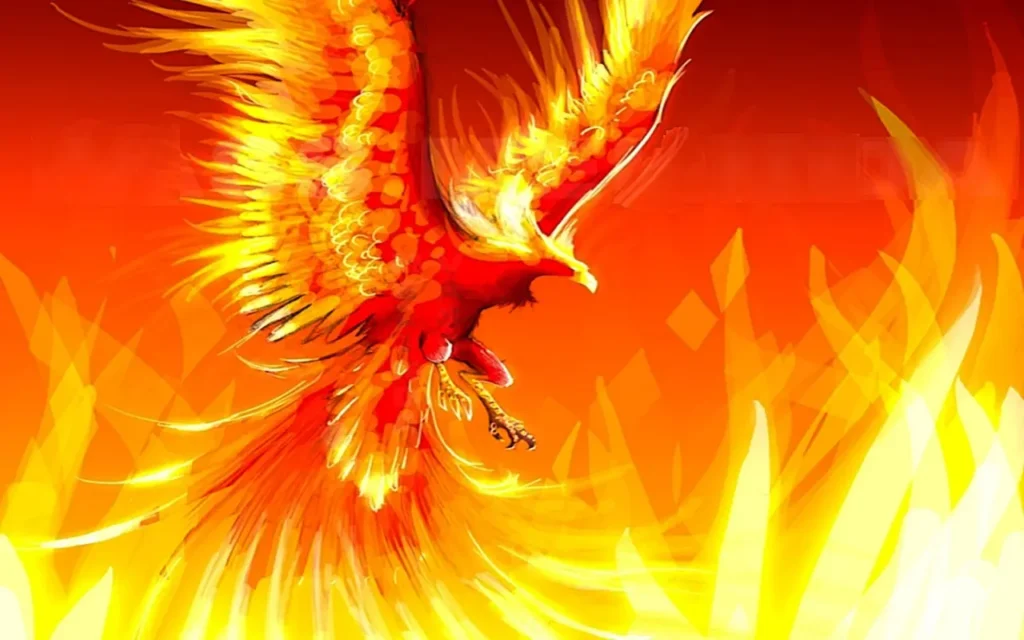 Bird Species That Only Exist In Legends - Fire Phoenix 2