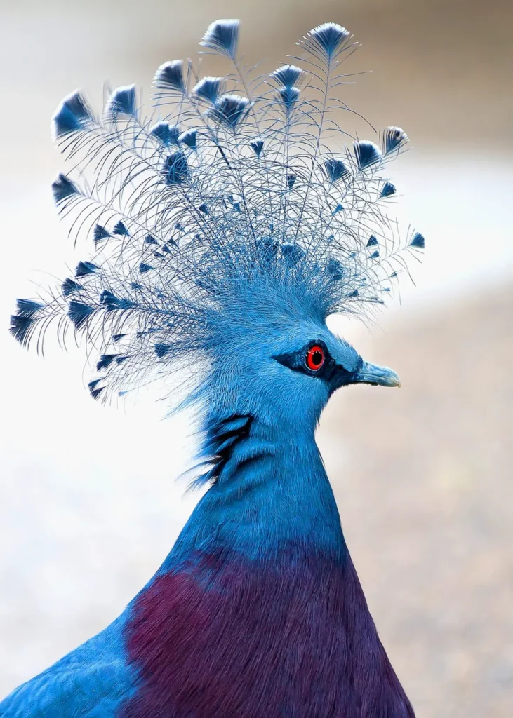 Blue Crowned Pigeon 16