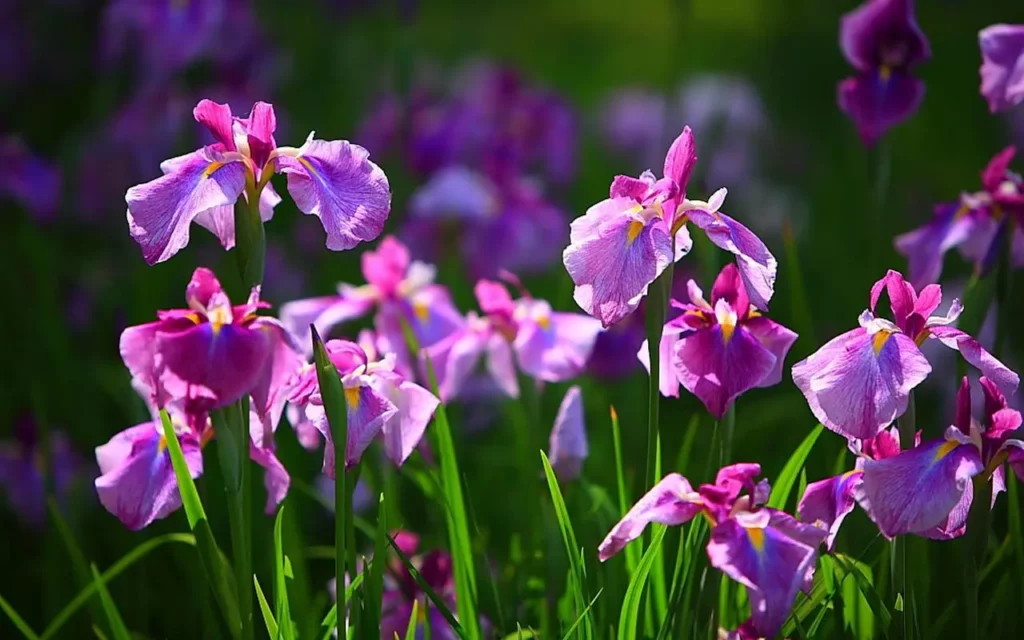 Iris Flower Purple