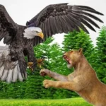 Is The Bald Eagle Powerful Enough To Defeat A Mountain Lions (1)