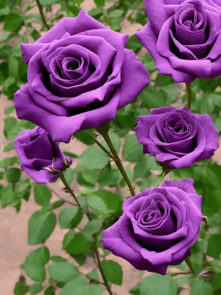 Roses Purple 3